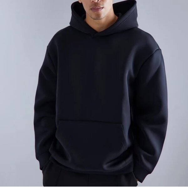 Custom drop shoulder hoodies