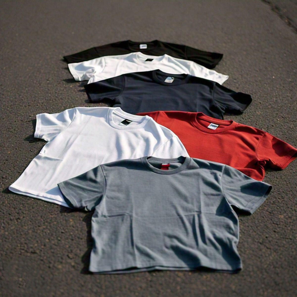 5 colors T shirts deals